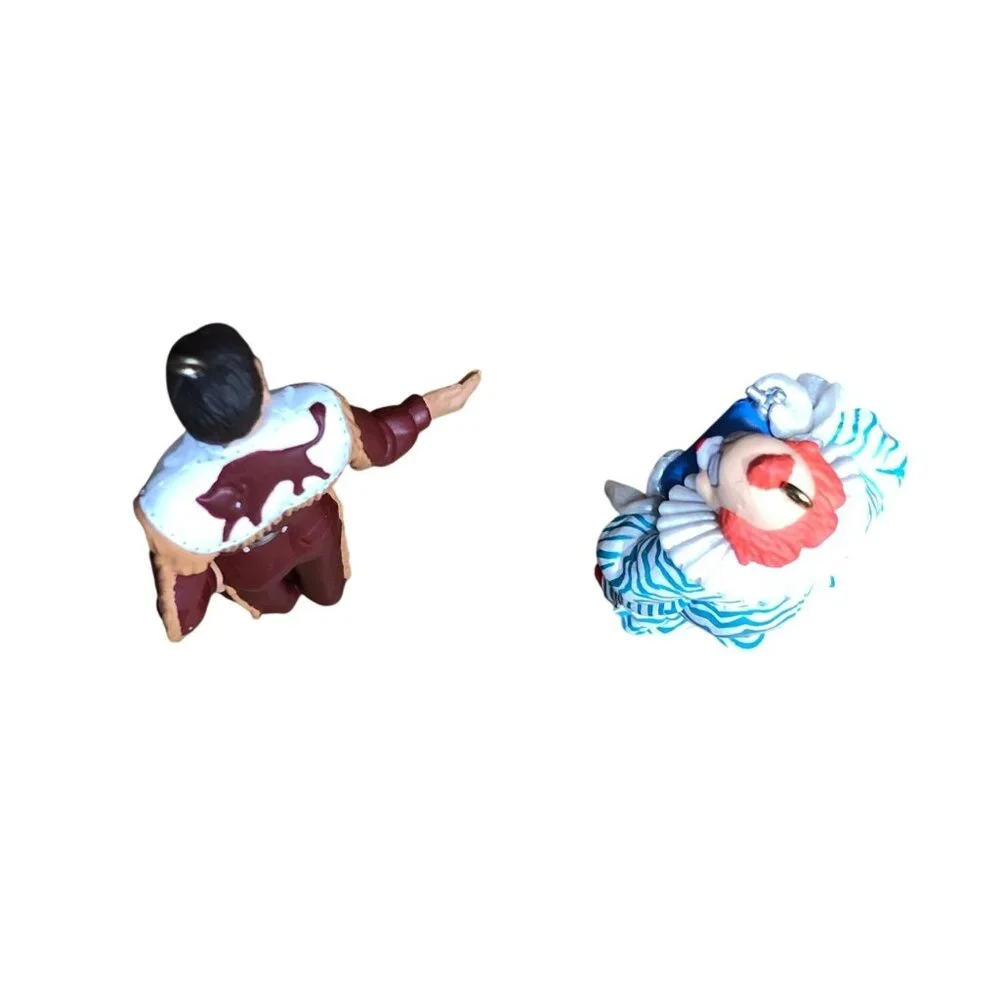 Hallmark Ornaments Clarabell Clown 80 Buffalo Bob 81 Christmas Decor Howdy Doody